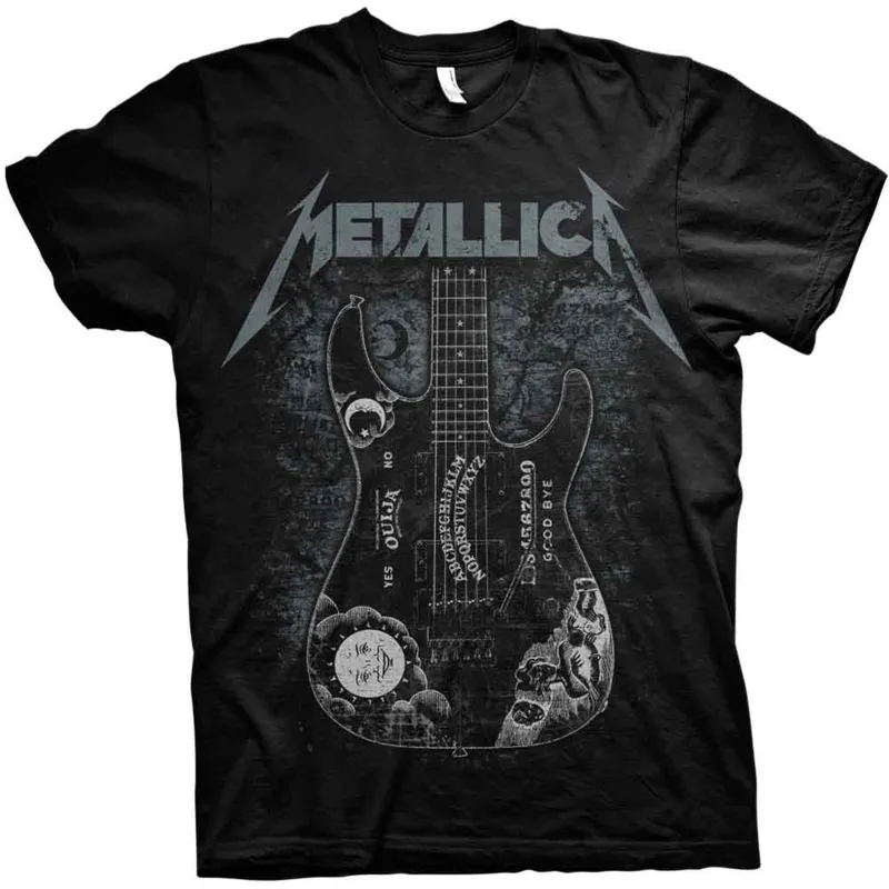 METALLICA - HAMMETT OUIJA GUITAR - T-Shirt Black sold by Spiral Direct