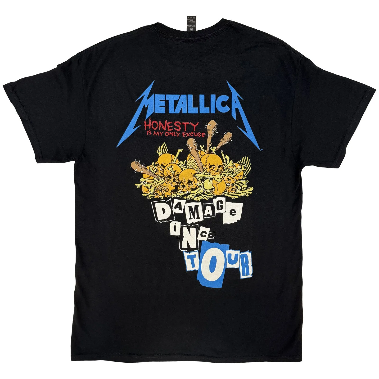 METALLICA - DAMAGE INC - T-Shirt Black (Back Print) sold by Spiral Direct product image thumbnail 2
