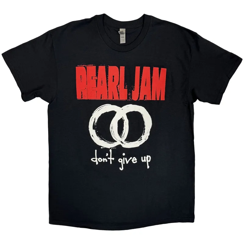 PEARL JAM - DON'T GIVE UP - T-Shirt Black made by Spiral Direct