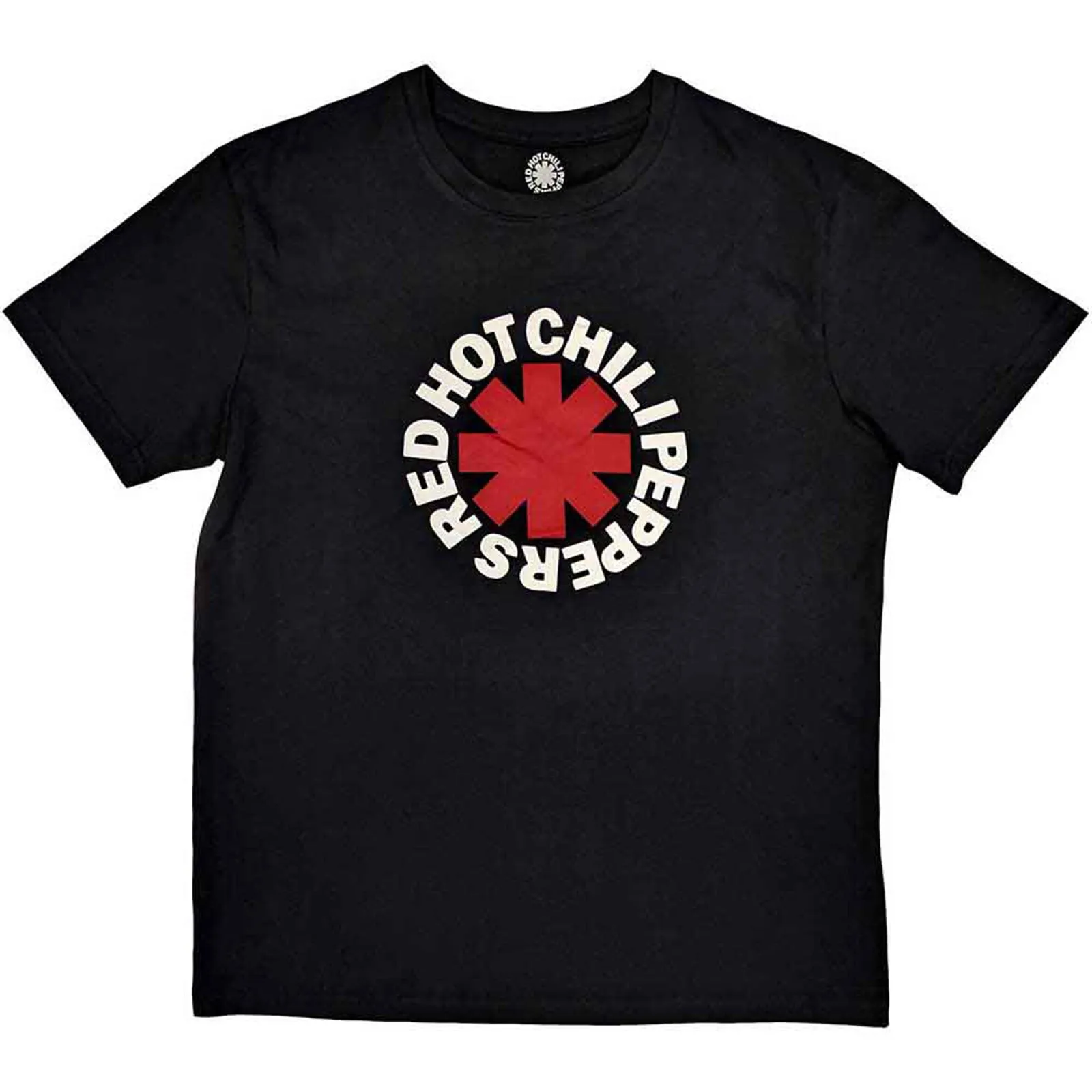 RED HOT CHILI PEPPERS - CLASSIC ASTERISK - T-Shirt Black sold by Spiral Direct