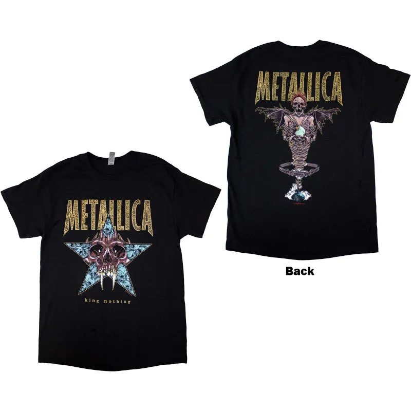 METALLICA - KING NOTHING - T-Shirt Black (Back Print) sold by Spiral Direct