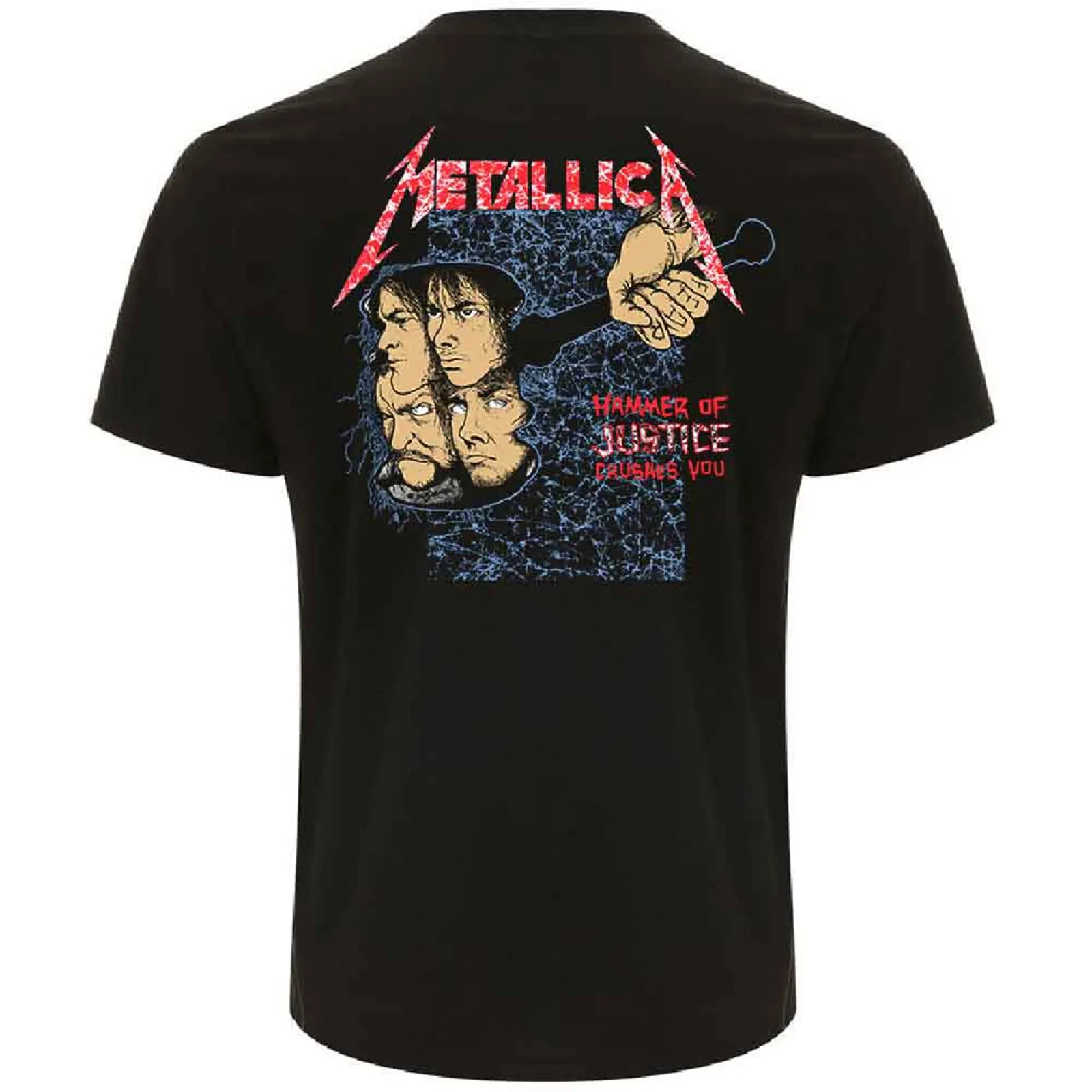 METALLICA - AND JUSTICE FOR ALL (ORIGINAL) - T-Shirt Black (Back Print) sold by Spiral Direct product image thumbnail 2