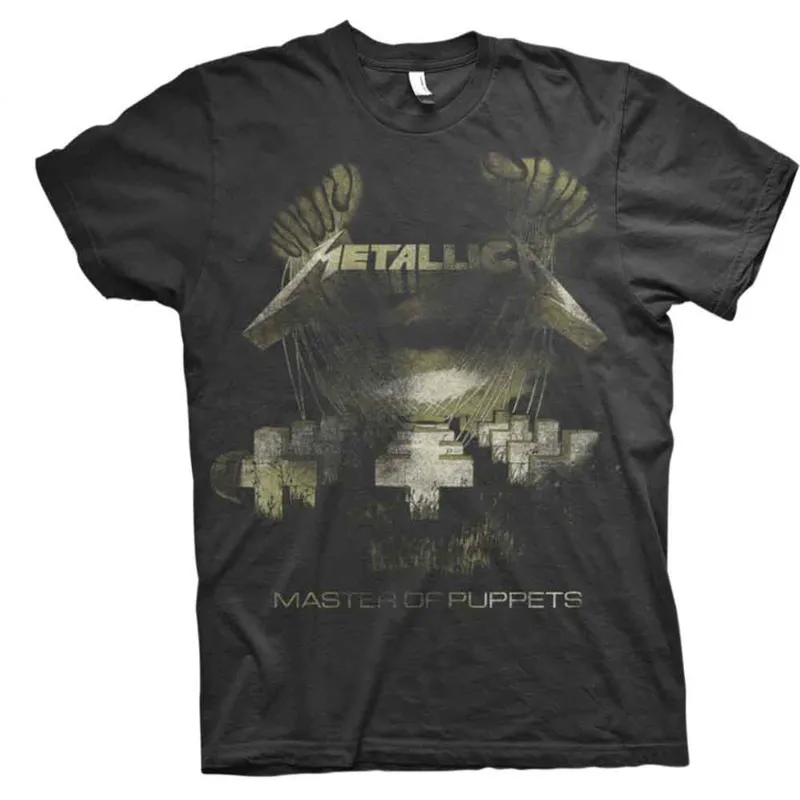 METALLICA - MASTER OF PUPPETS DISTRESSED - T-Shirt Black sold by Spiral Direct