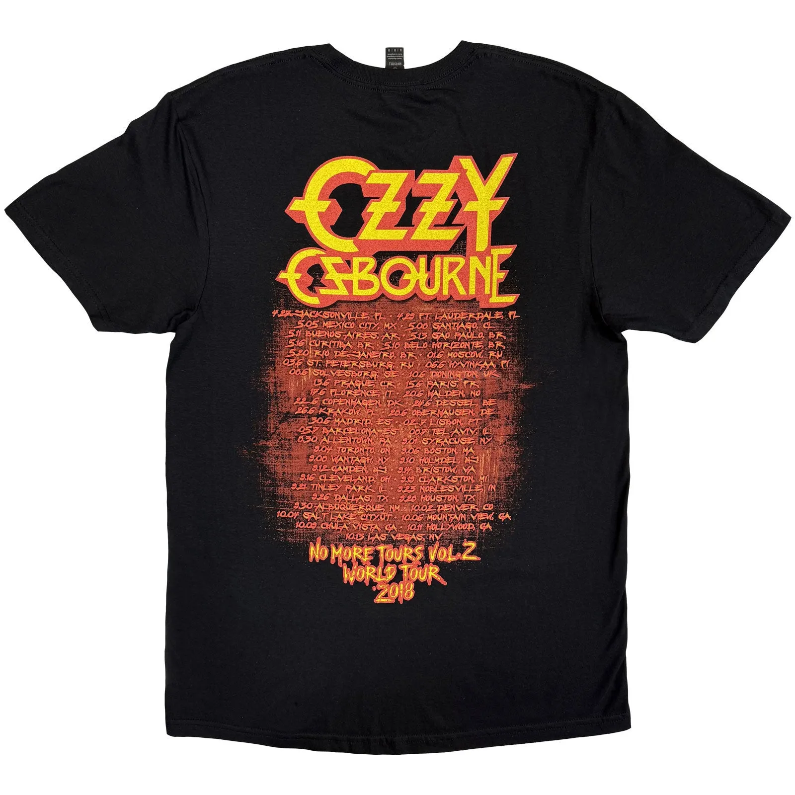 OZZY OSBOURNE - NO MORE TEARS VOL. 2. - T-Shirt Black (Back Print & Collectors Edition) sold by Spiral Direct product image thumbnail 2
