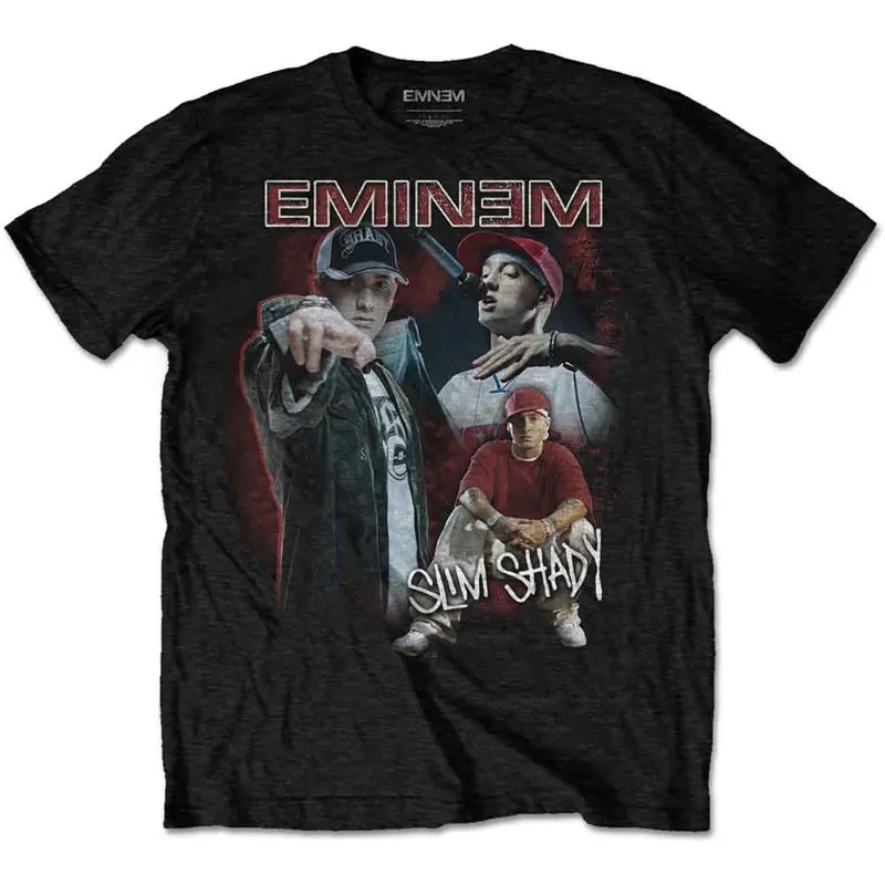 EMINEM - SHADY HOMAGE - T-Shirt Black sold by Spiral Direct