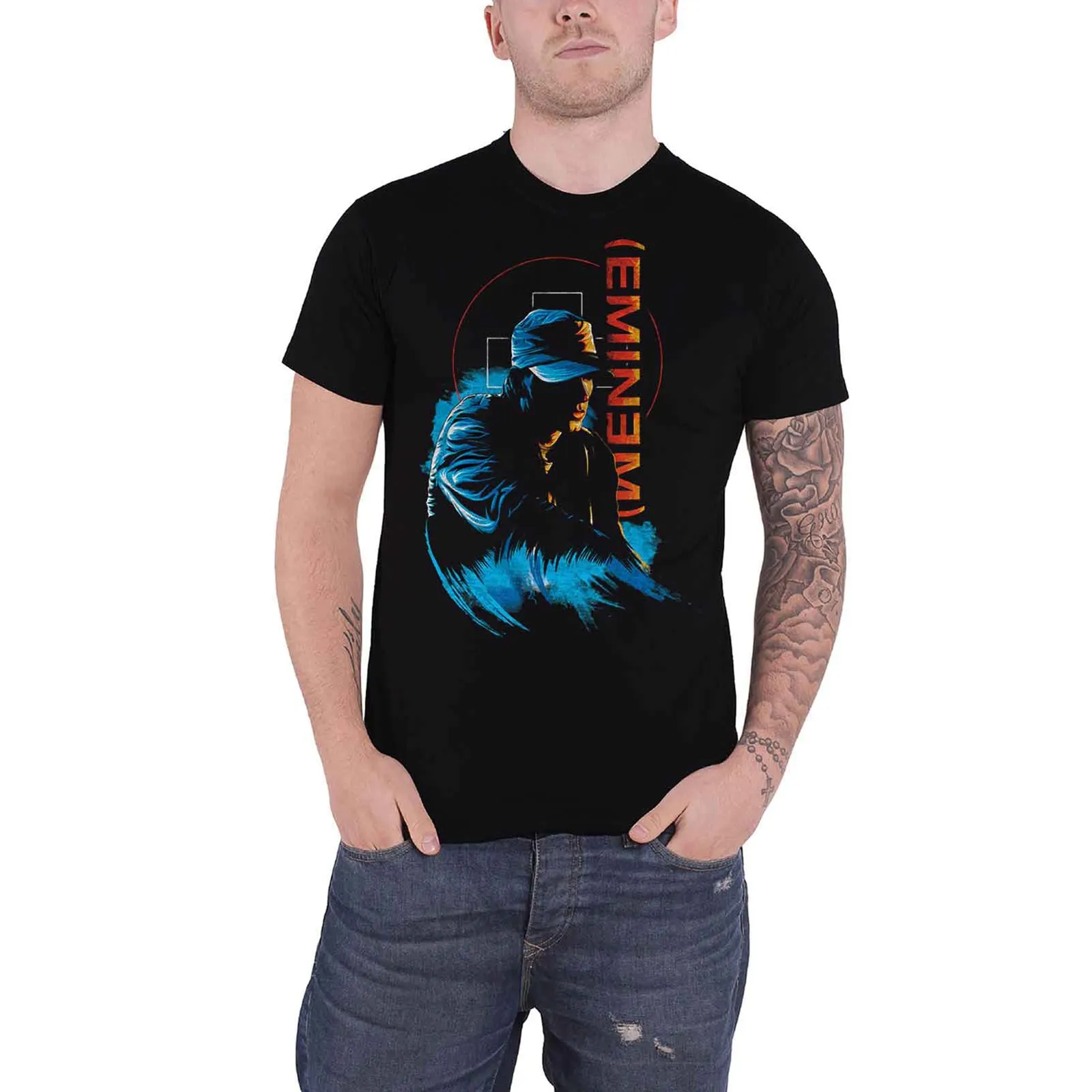 EMINEM - IN BRACKETS - T-Shirt Black sold by Spiral Direct product image thumbnail 2