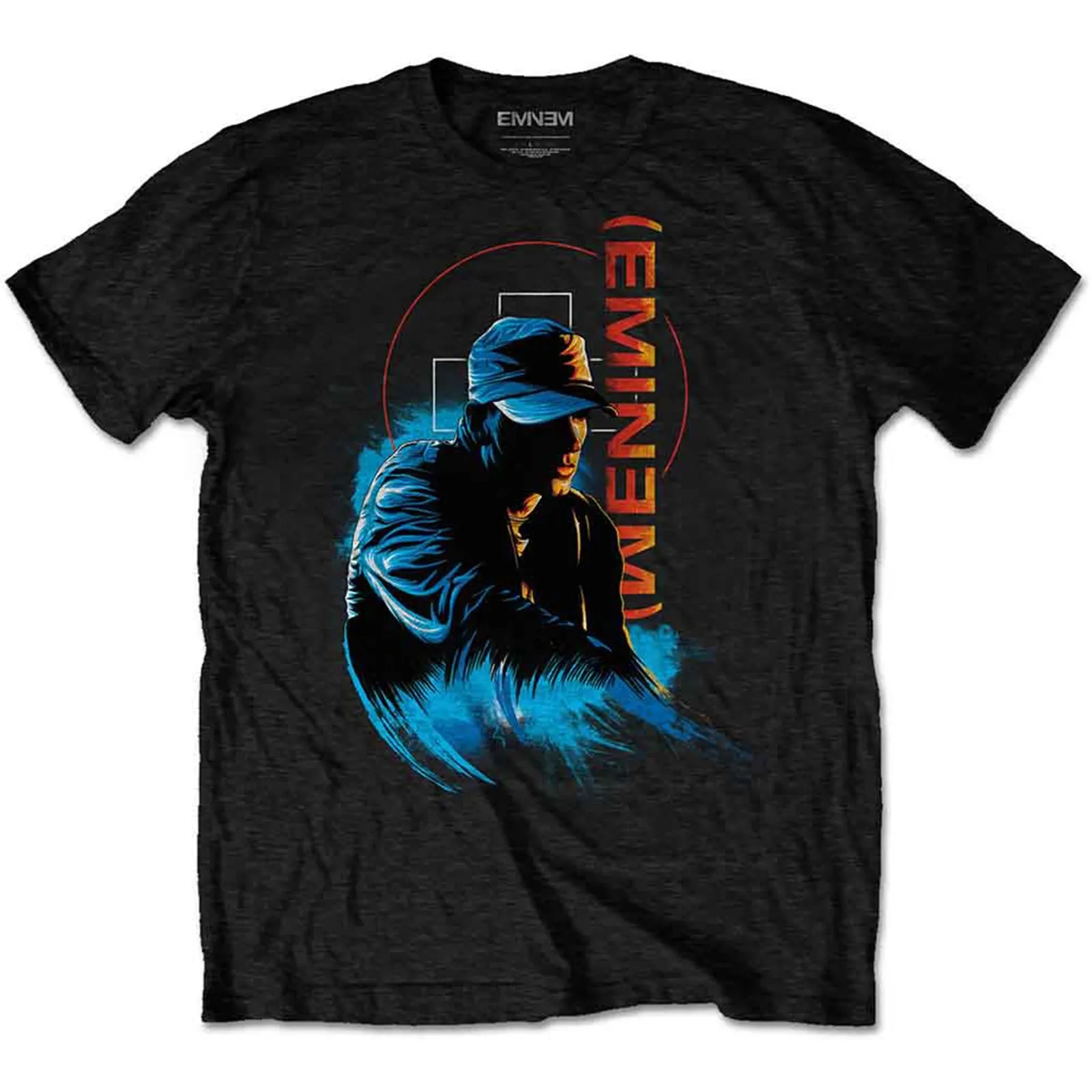 EMINEM - IN BRACKETS - T-Shirt Black sold by Spiral Direct