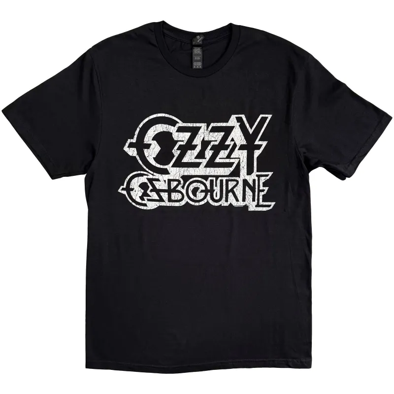 OZZY OSBOURNE - VINTAGE LOGO - T-Shirt Black sold by Spiral Direct