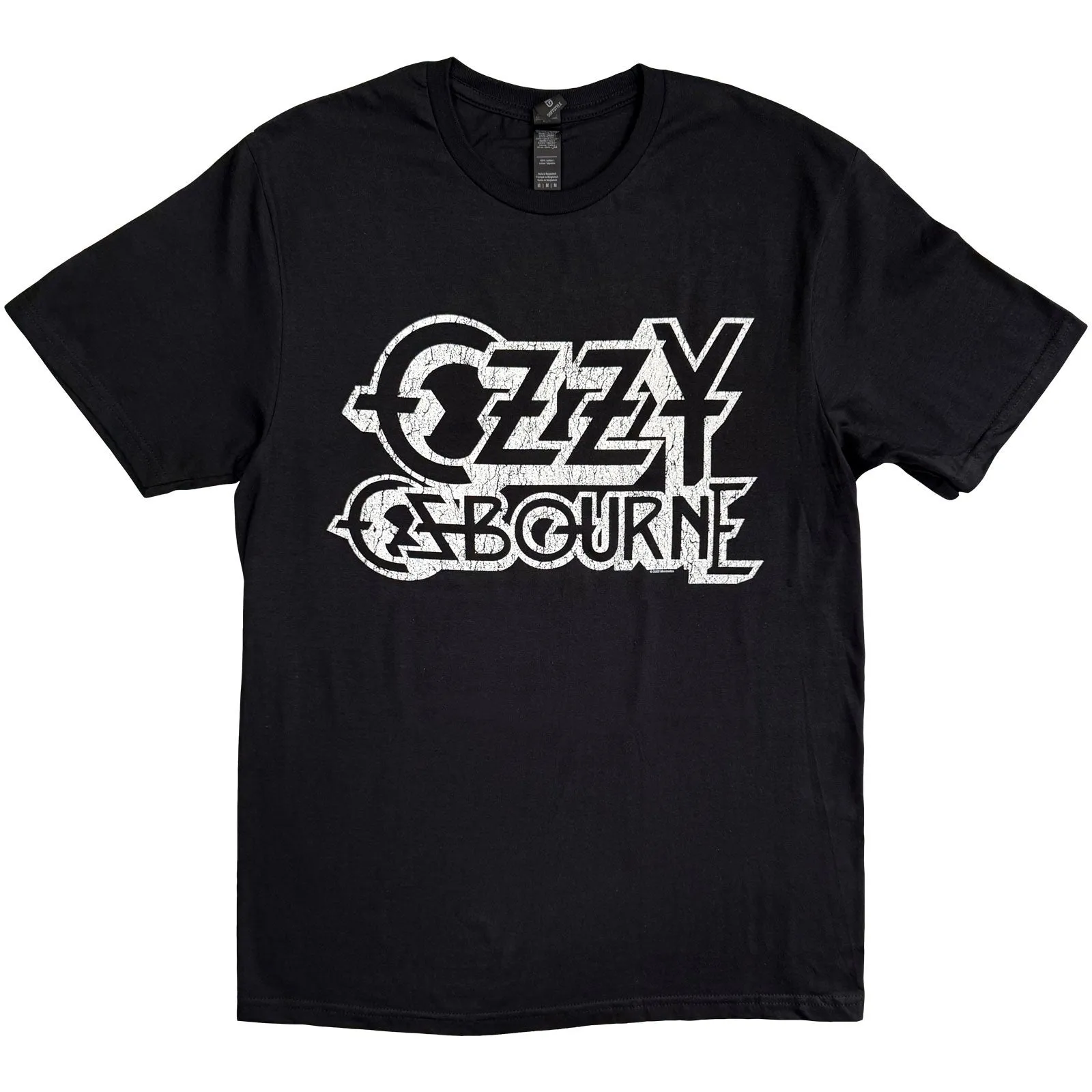 OZZY OSBOURNE - VINTAGE LOGO - T-Shirt Black sold by Spiral Direct
