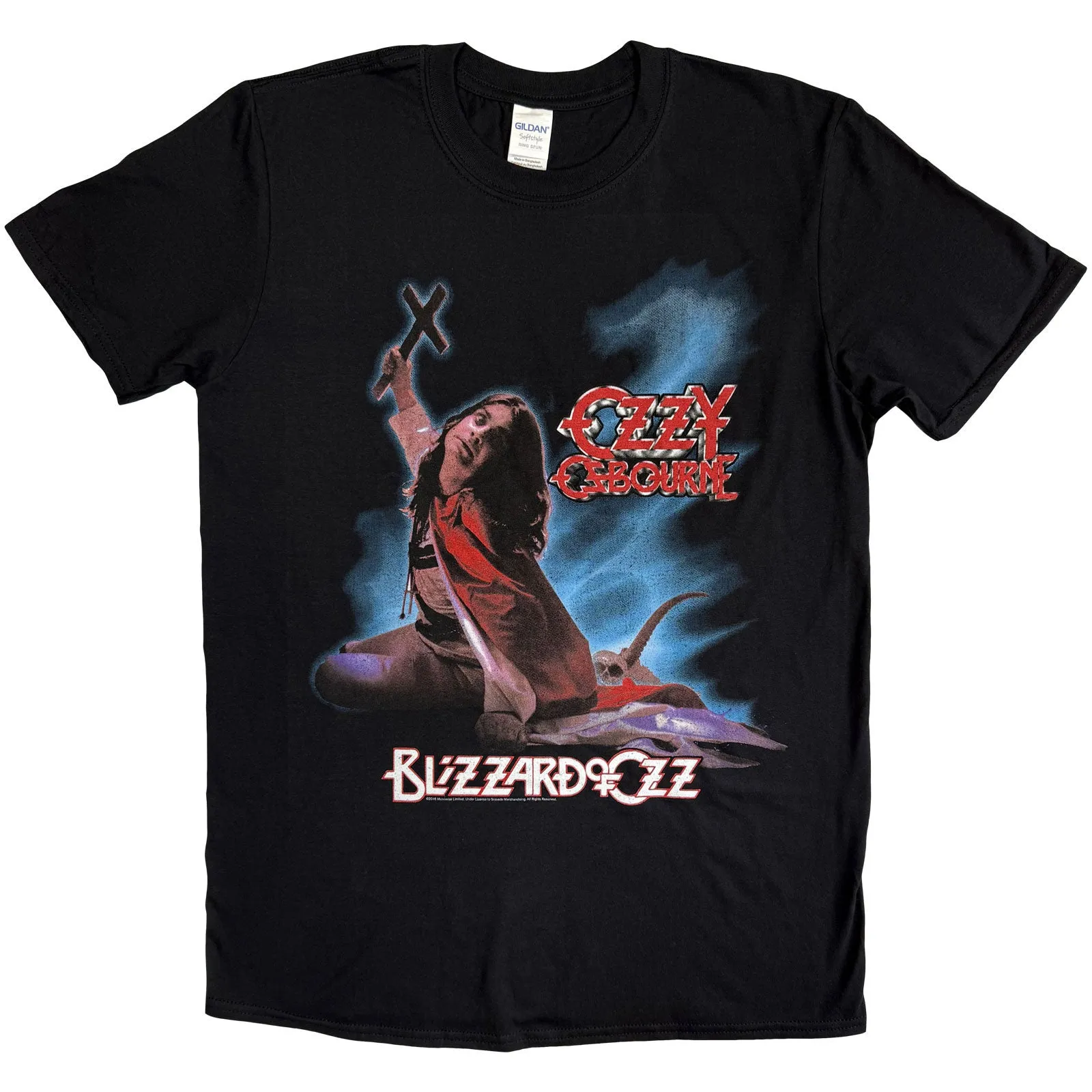 OZZY OSBOURNE - BLIZZARD OF OZZ - T-Shirt Black sold by Spiral Direct