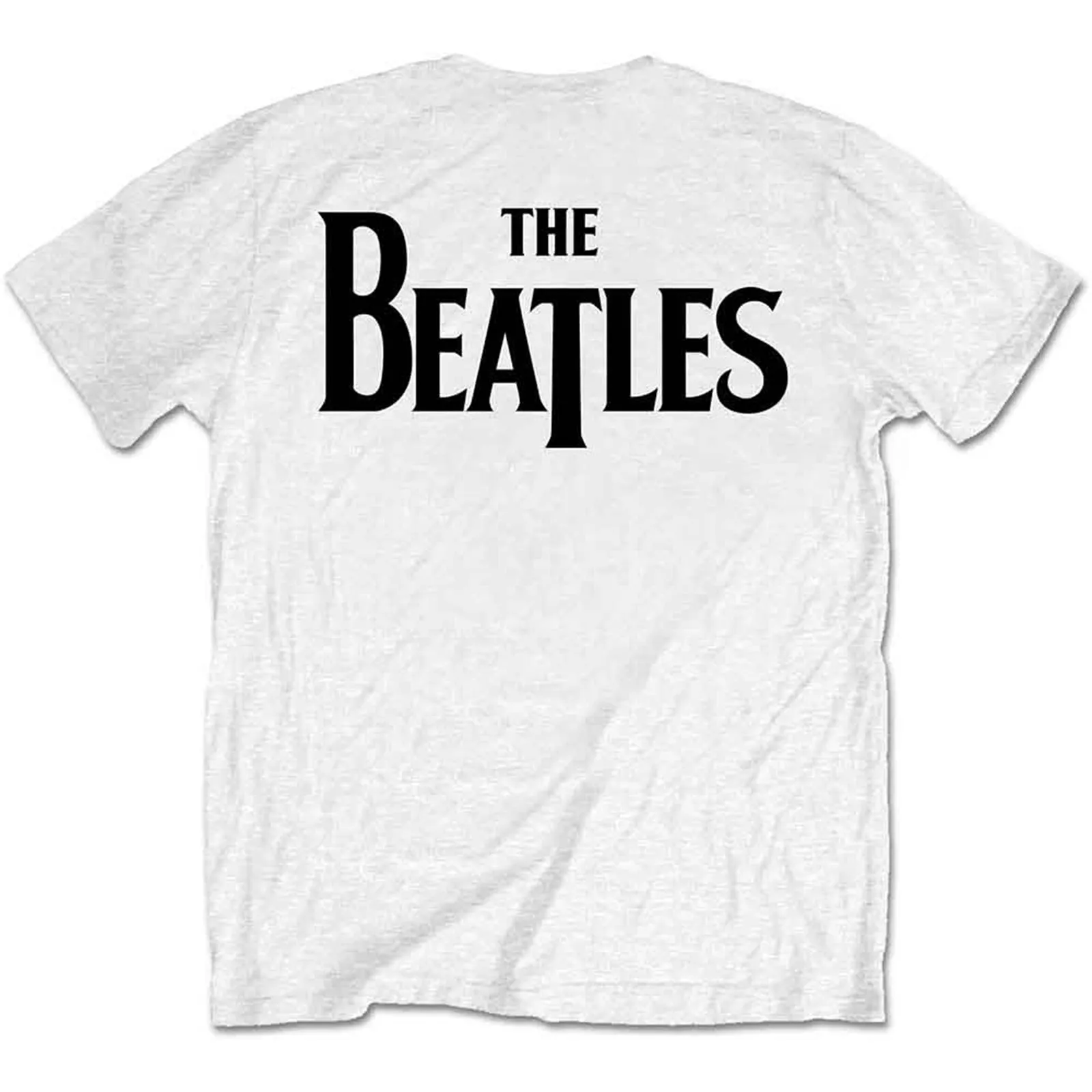 BEATLES, THE - DROP T LOGO - Retail Pack T-Shirt White (Back Print) sold by Spiral Direct product image thumbnail 2