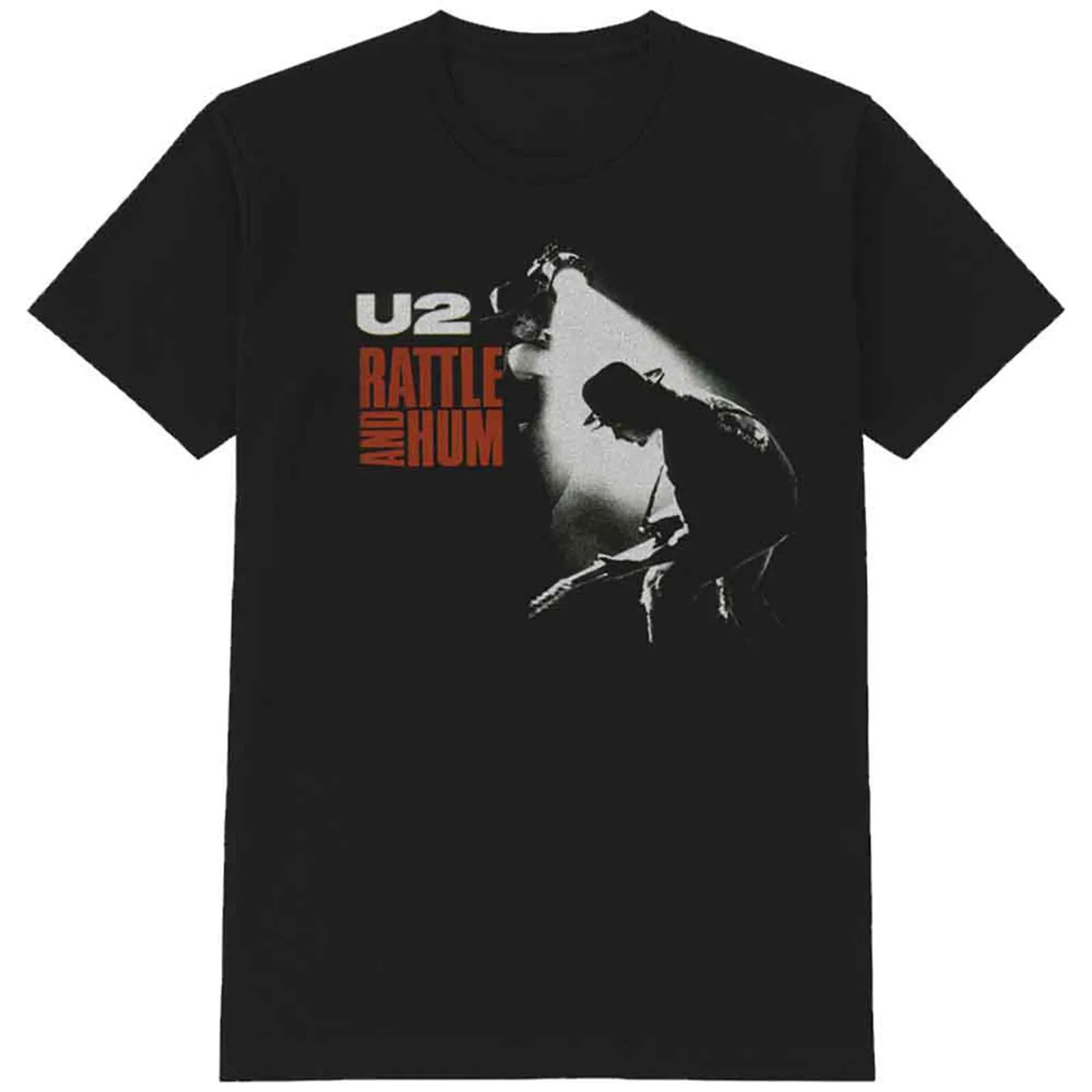 U2 - RATTLE & HUM - T-Shirt Black sold by Spiral Direct