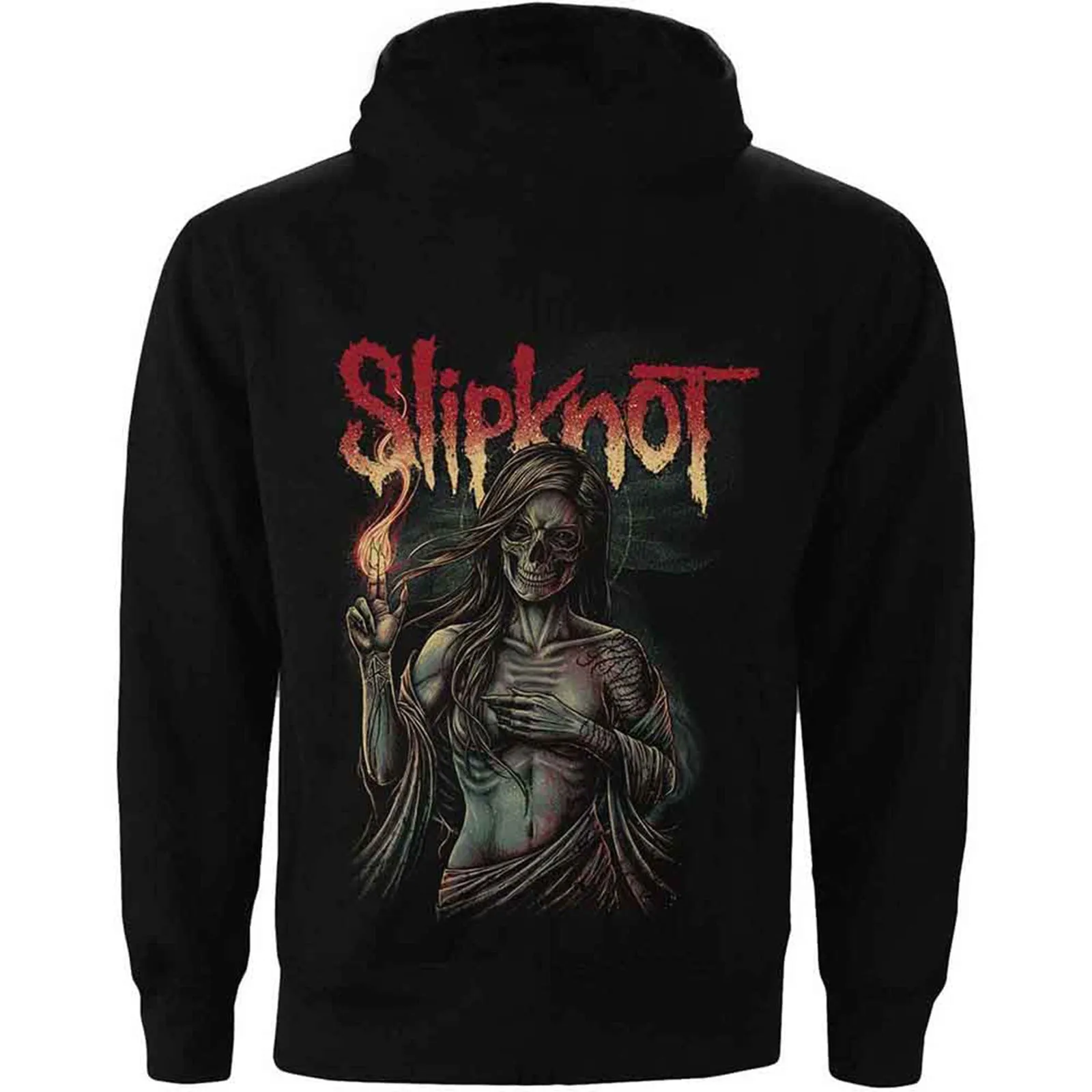 SLIPKNOT - BURN ME AWAY - Pullover Hoodie Black (Back Print) sold by Spiral Direct product image thumbnail 2