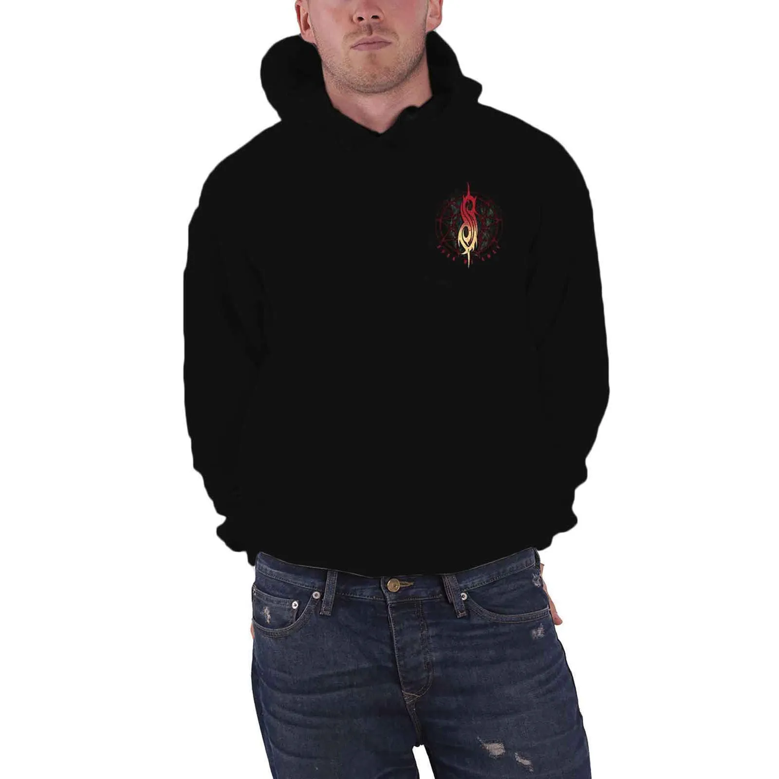 SLIPKNOT - BURN ME AWAY - Pullover Hoodie Black (Back Print) sold by Spiral Direct product image thumbnail 3