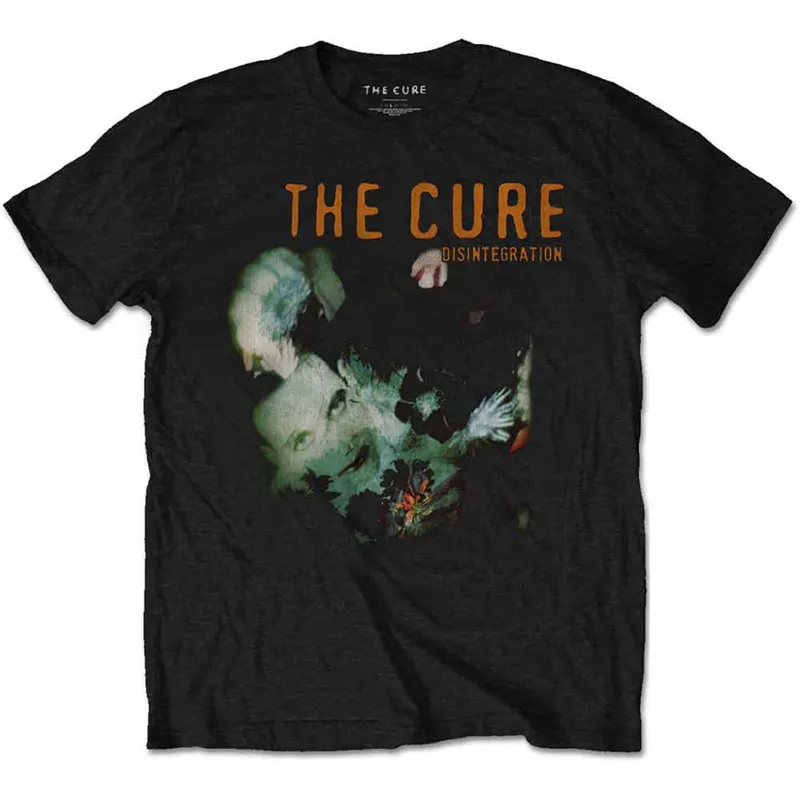 THE CURE - DISINTEGRATION - T-Shirt Black made by Spiral Direct
