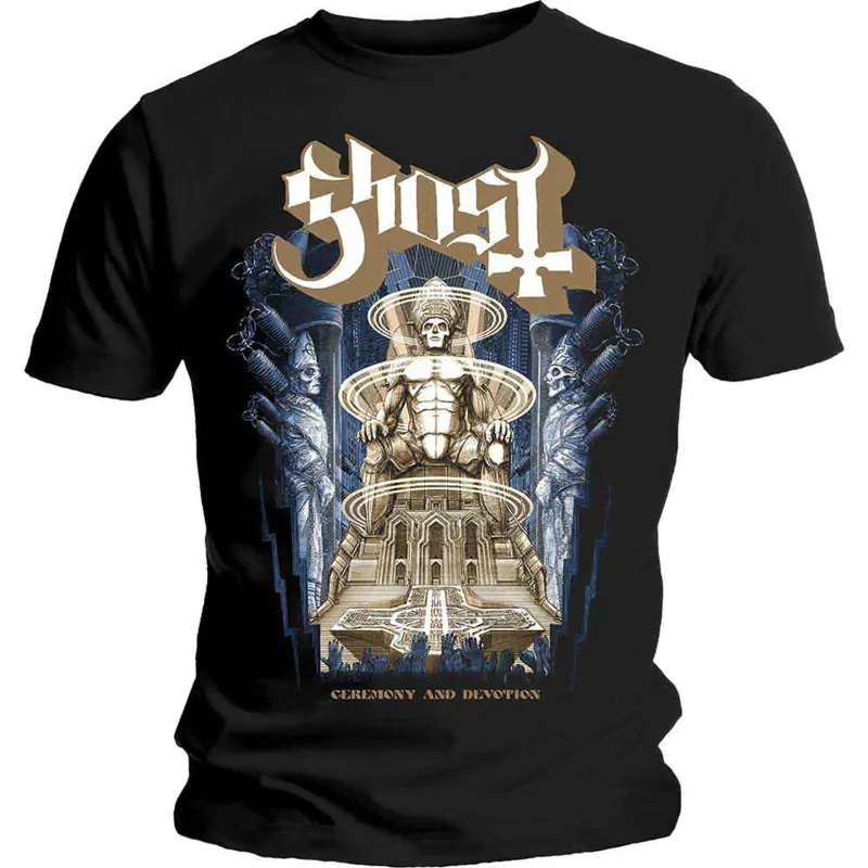 GHOST - CEREMONY & DEVOTION - T-Shirt Black sold by Spiral Direct