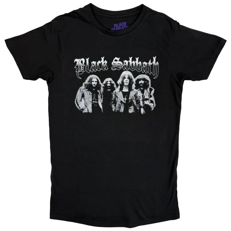 BLACK SABBATH - GREYSCALE GROUP - T-Shirt Black sold by Spiral Direct