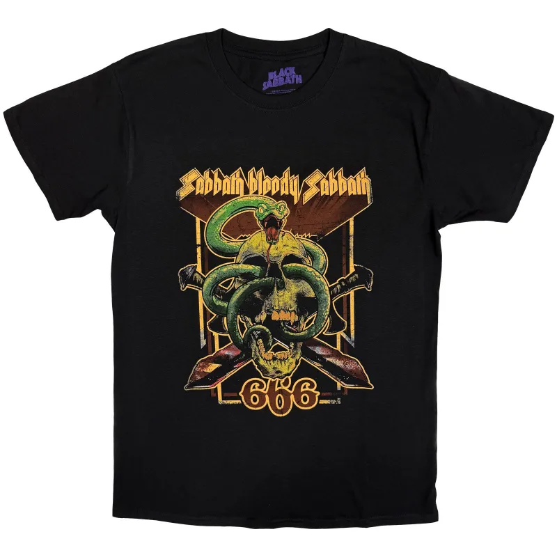 BLACK SABBATH - BLOODY SABBATH 666 - T-Shirt Black sold by Spiral Direct