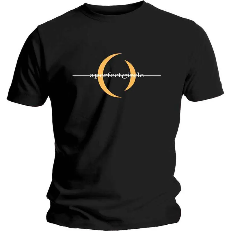 A PERFECT CIRCLE - LOGO - T-Shirt Black made by Spiral Direct