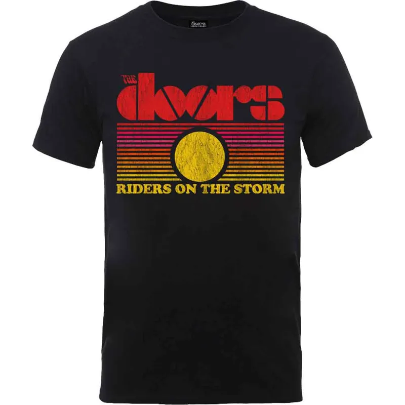 THE DOORS - ROTS SUNSET - T-Shirt Black made by Spiral Direct