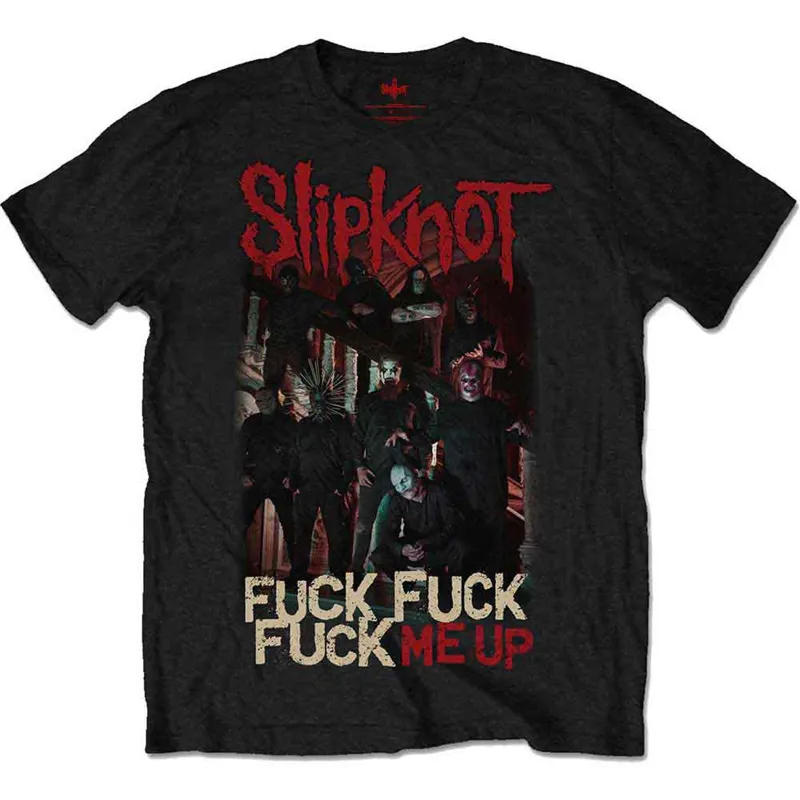 SLIPKNOT - FUCK ME UP - T-Shirt Black sold by Spiral Direct