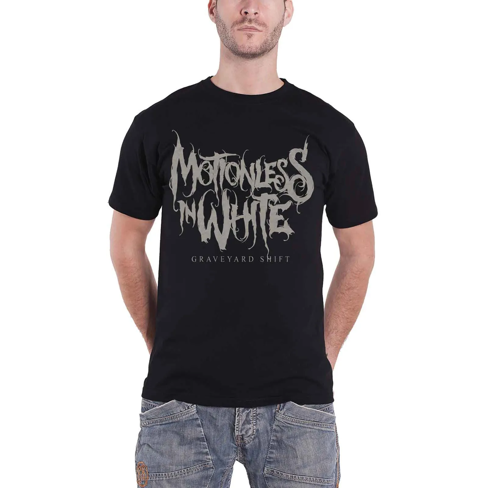 MOTIONLESS IN WHITE - GRAVEYARD SHIFT - T-Shirt Black sold by Spiral Direct product image thumbnail 2