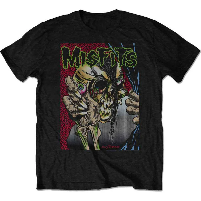 MISFITS - PUSHEAD - T-Shirt Black sold by Spiral Direct