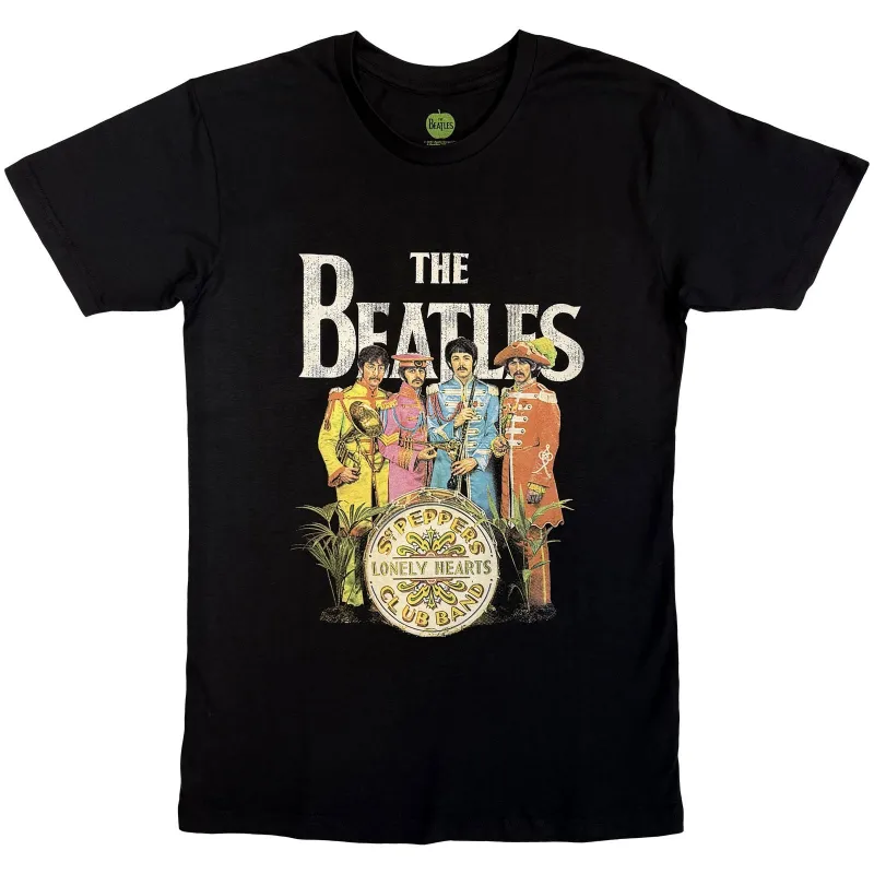BEATLES, THE - SGT PEPPER - T-Shirt Black sold by Spiral Direct