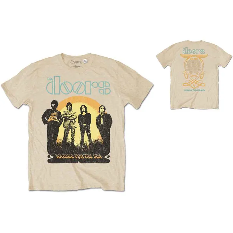 DOORS, THE - 1968 TOUR - T-Shirt Neutral (Back Print) sold by Spiral Direct