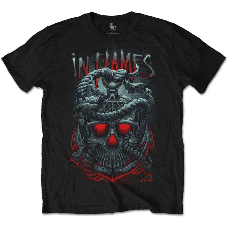 IN FLAMES - THROUGH OBLIVION - T-Shirt Black made by Spiral Direct