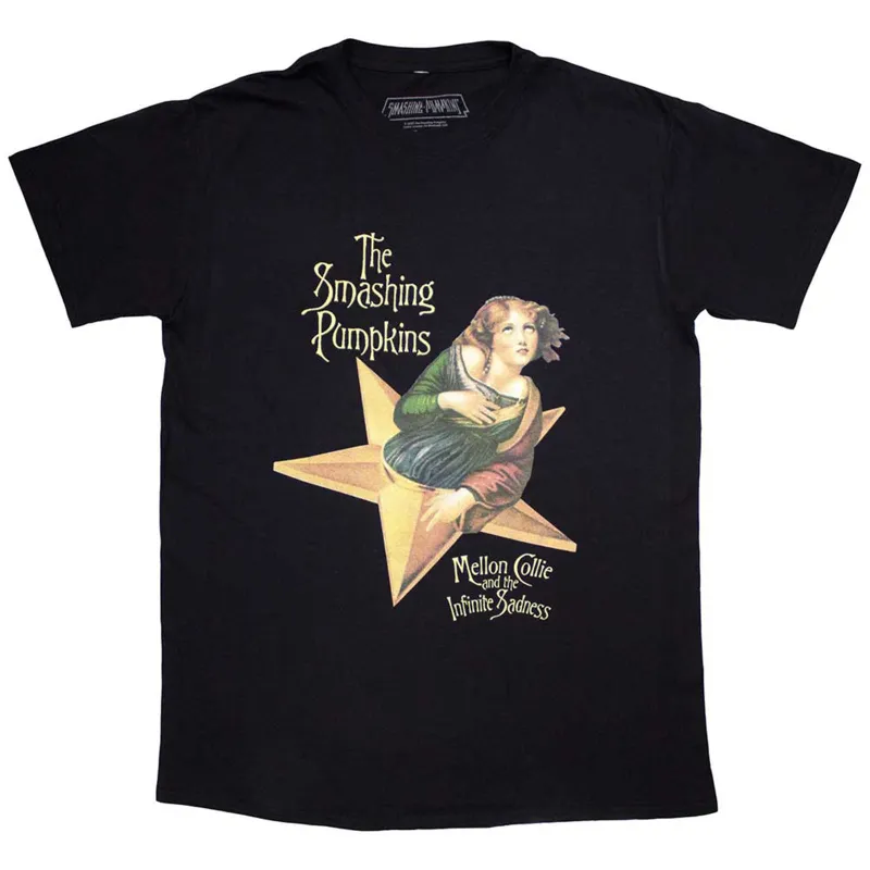 THE SMASHING PUMPKINS - MELLON COLLIE - T-Shirt Blue made by Spiral Direct