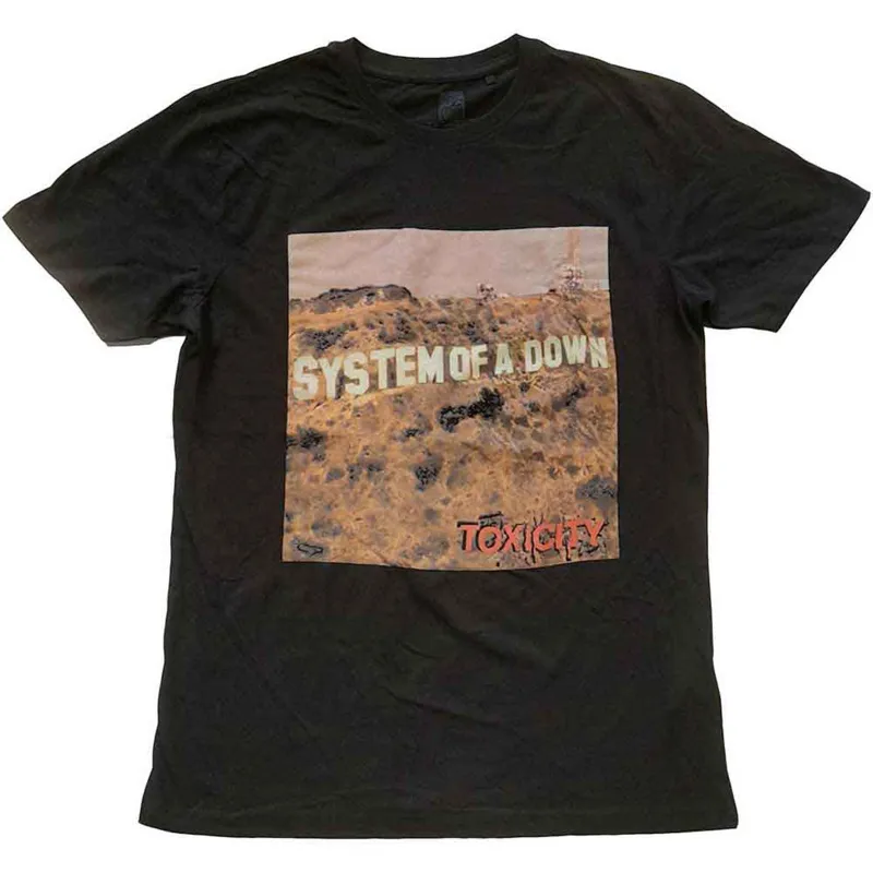 SYSTEM OF A DOWN - TOXICITY - T-Shirt Black sold by Spiral Direct