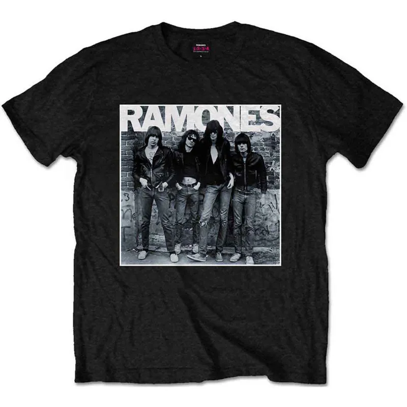RAMONES - 1ST ALBUM - T-Shirt Black made by Spiral Direct