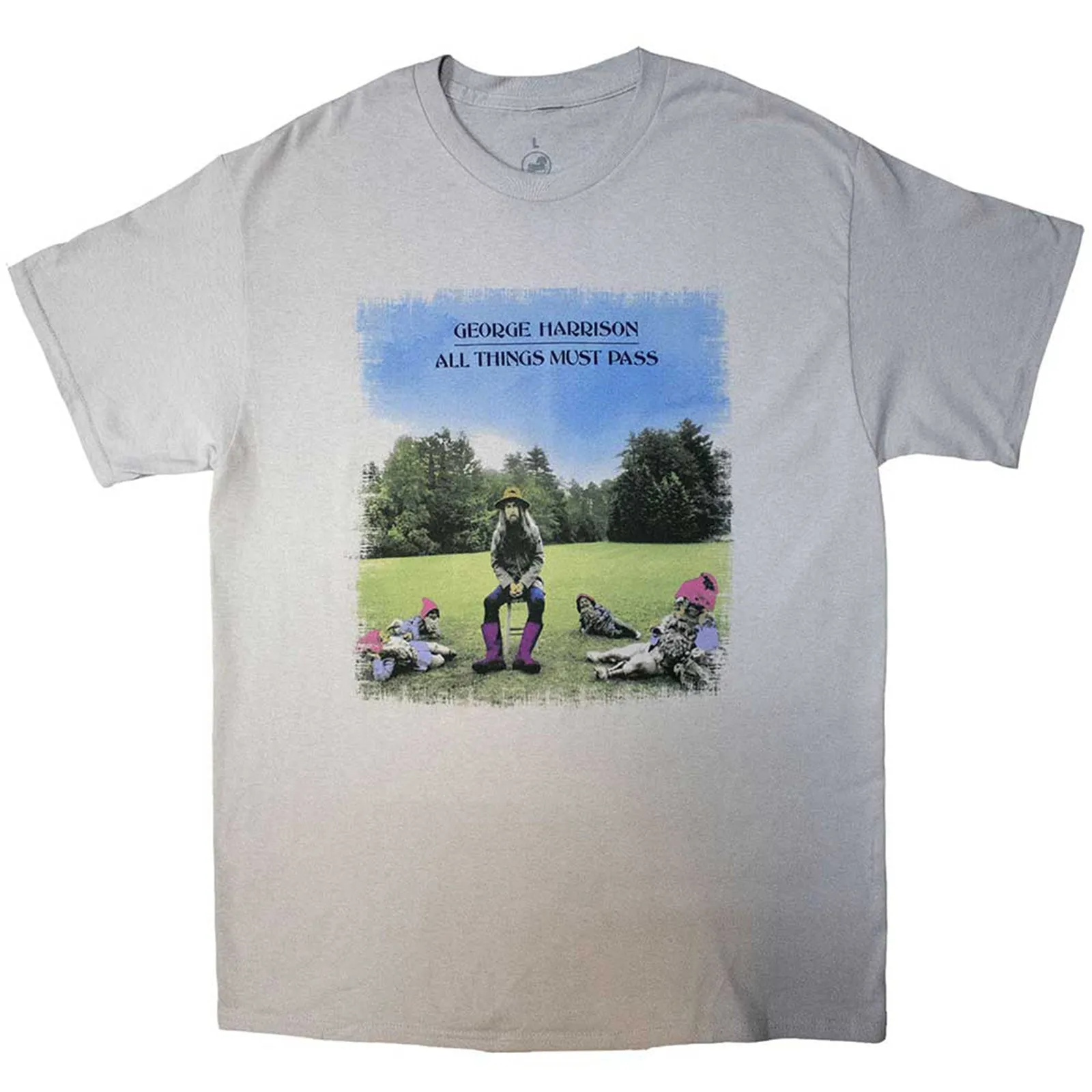 GEORGE HARRISON - ALL THINGS MUST PASS - T-Shirt Grey sold by Spiral Direct