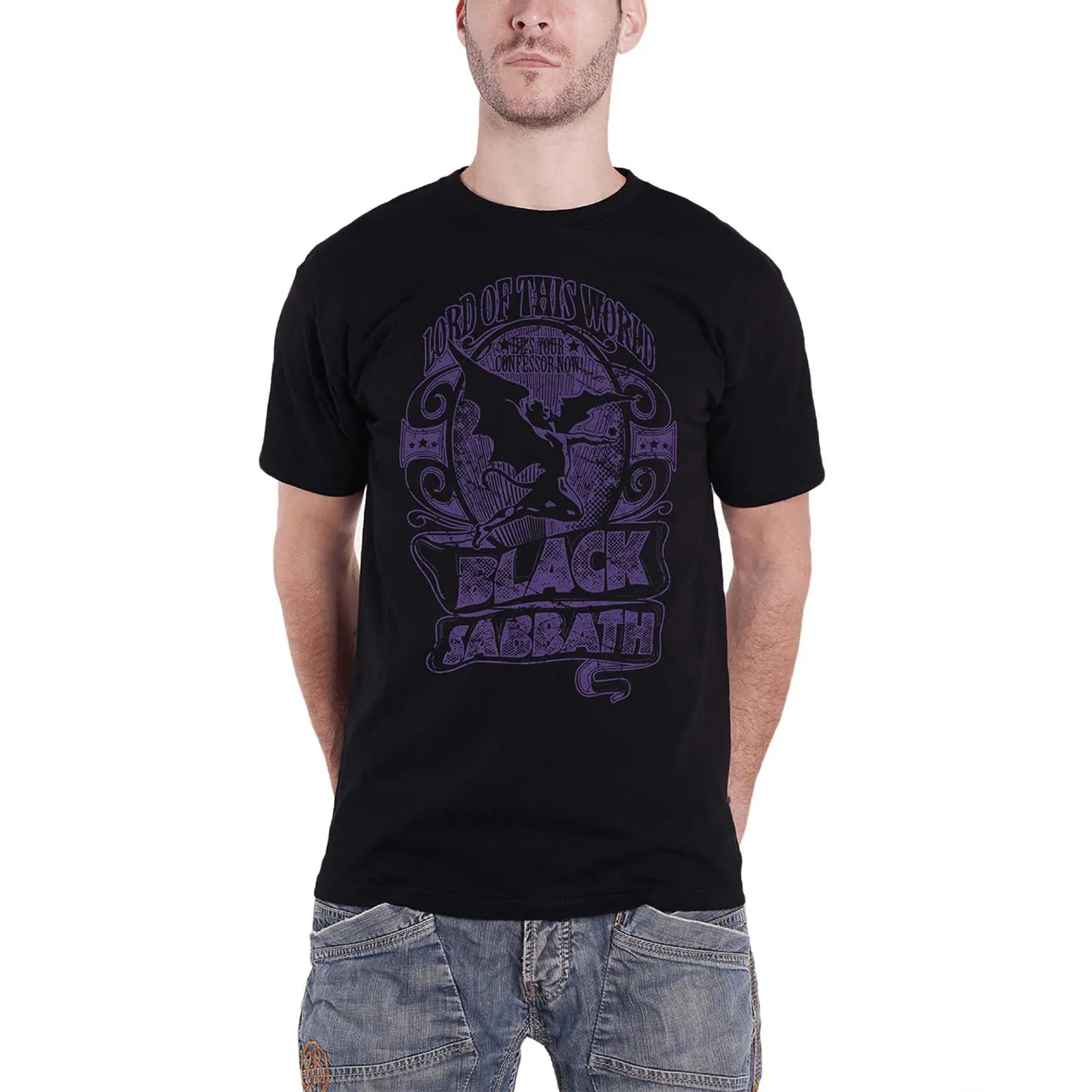 BLACK SABBATH - LORD OF THIS WORLD - T-Shirt Black sold by Spiral Direct product image thumbnail 2