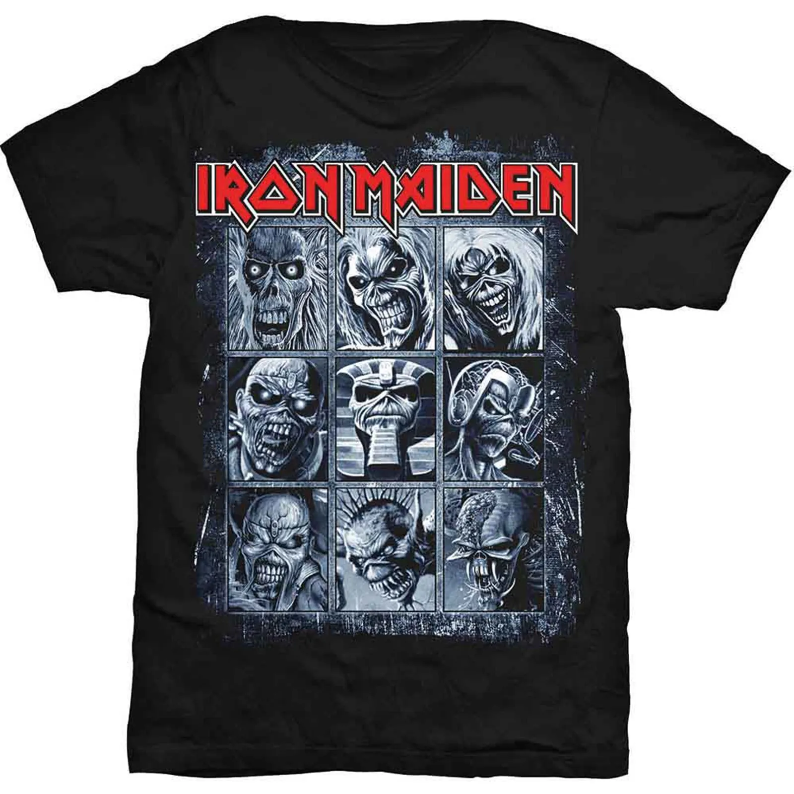 IRON MAIDEN - NINE EDDIES - T-Shirt Black sold by Spiral Direct
