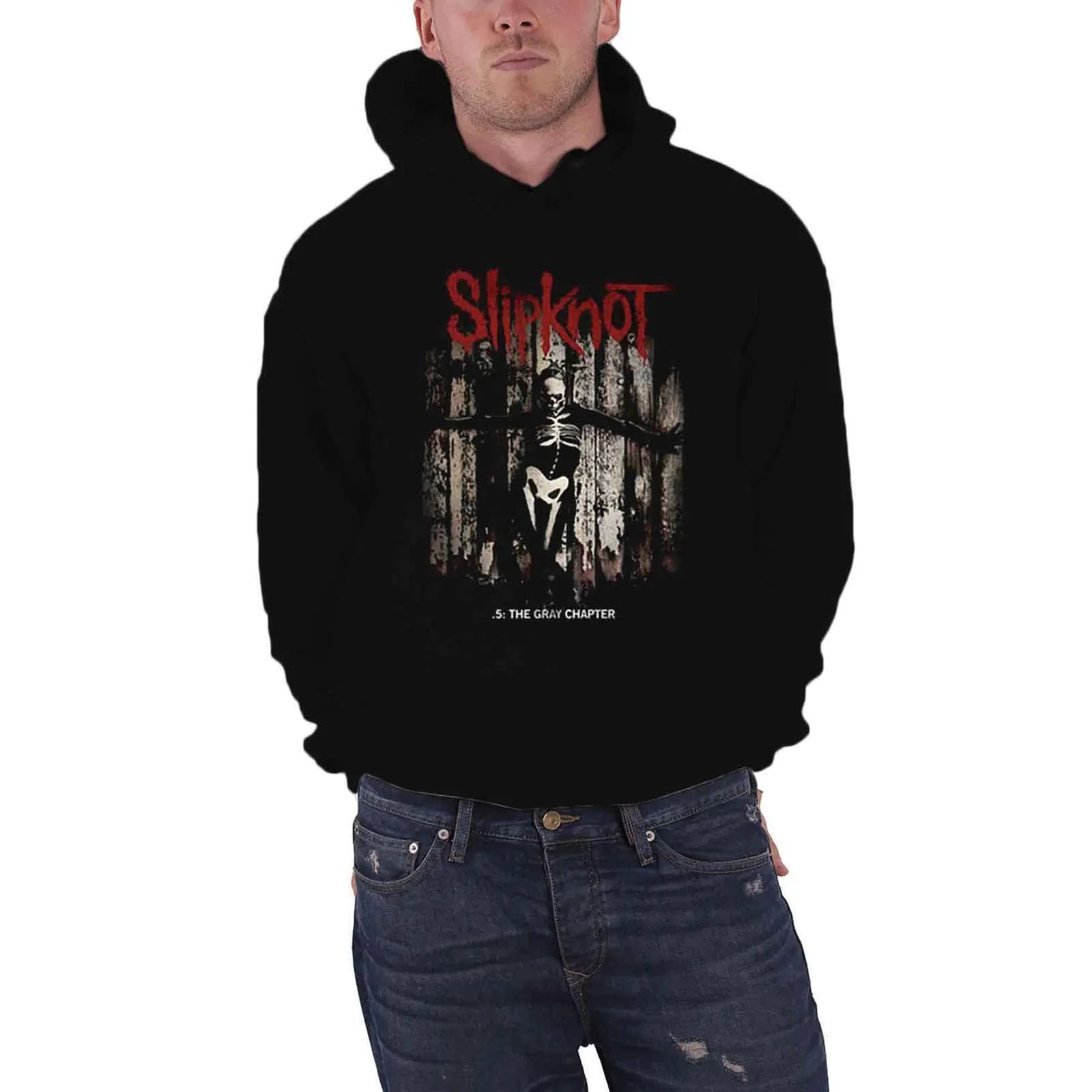 SLIPKNOT - .5 THE GRAY CHAPTER - Pullover Hoodie Black (Back Print) sold by Spiral Direct product image thumbnail 3