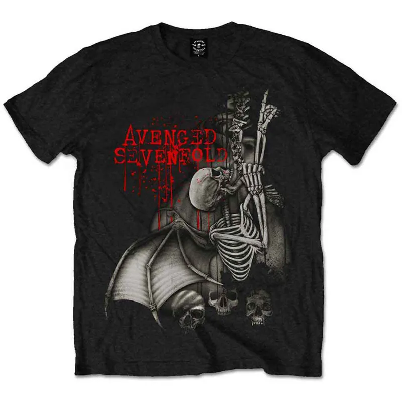 AVENGED SEVENFOLD - SPINE CLIMBER - T-Shirt Black sold by Spiral Direct