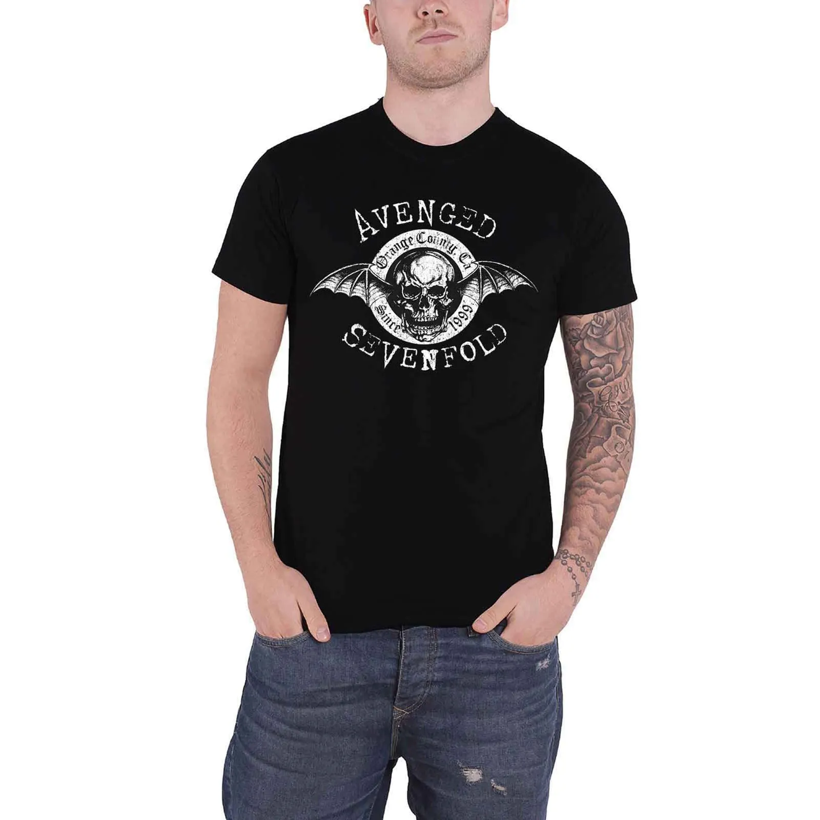 AVENGED SEVENFOLD - ORIGINS - T-Shirt Black sold by Spiral Direct product image thumbnail 2
