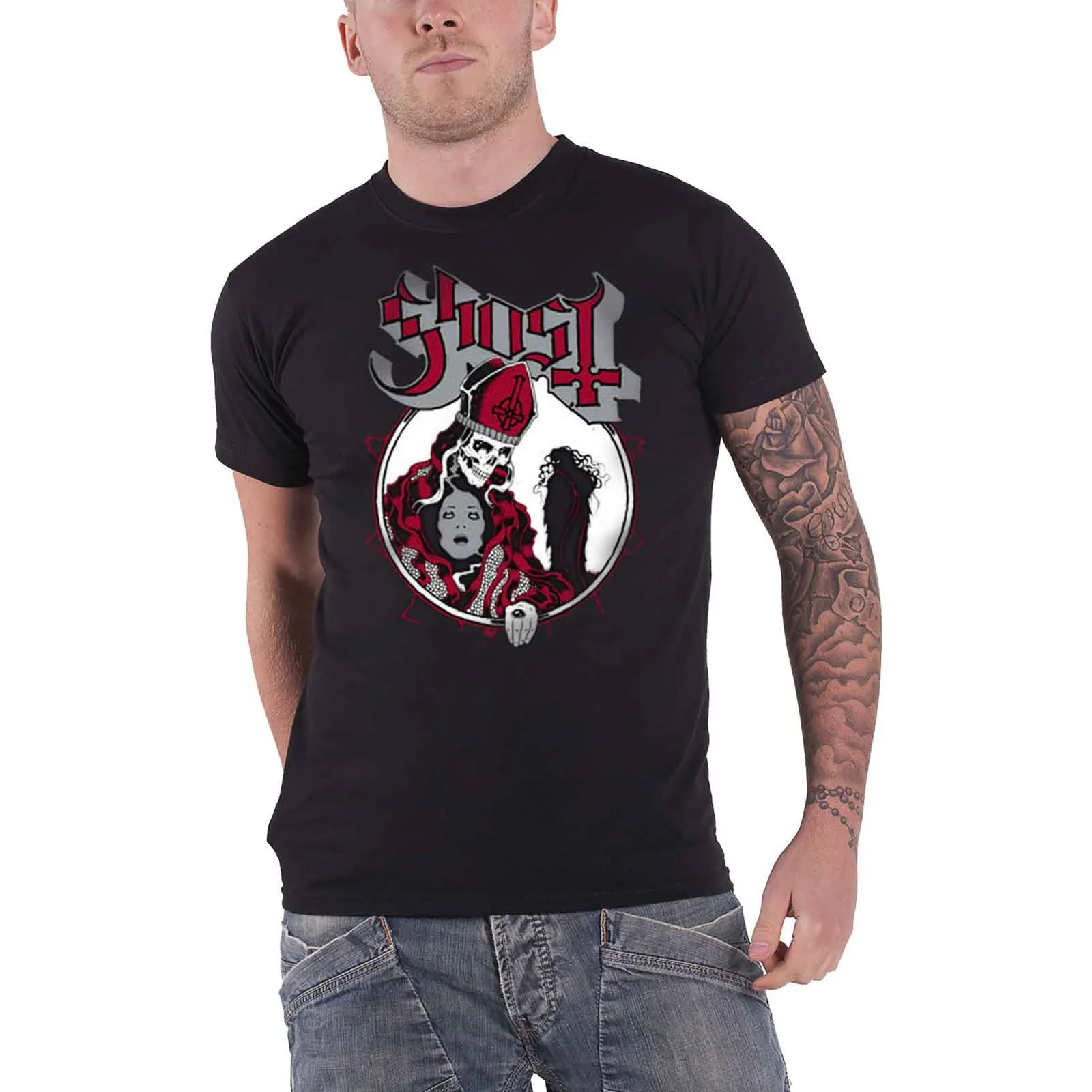 GHOST - HI-RED POSSESSION - T-Shirt Black sold by Spiral Direct product image thumbnail 2