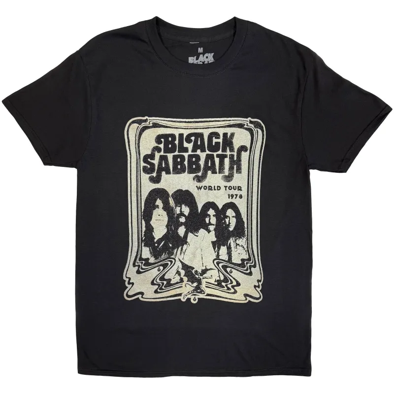 BLACK SABBATH - WORLD TOUR 1978 - T-Shirt Black sold by Spiral Direct