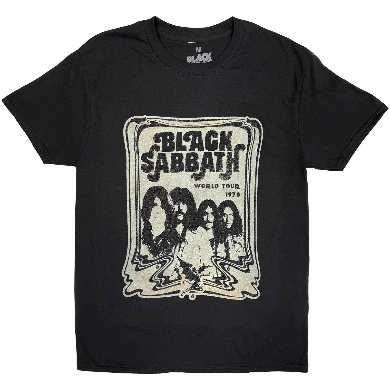 BLACK SABBATH - WORLD TOUR 1978 - T-Shirt Black sold by Spiral Direct