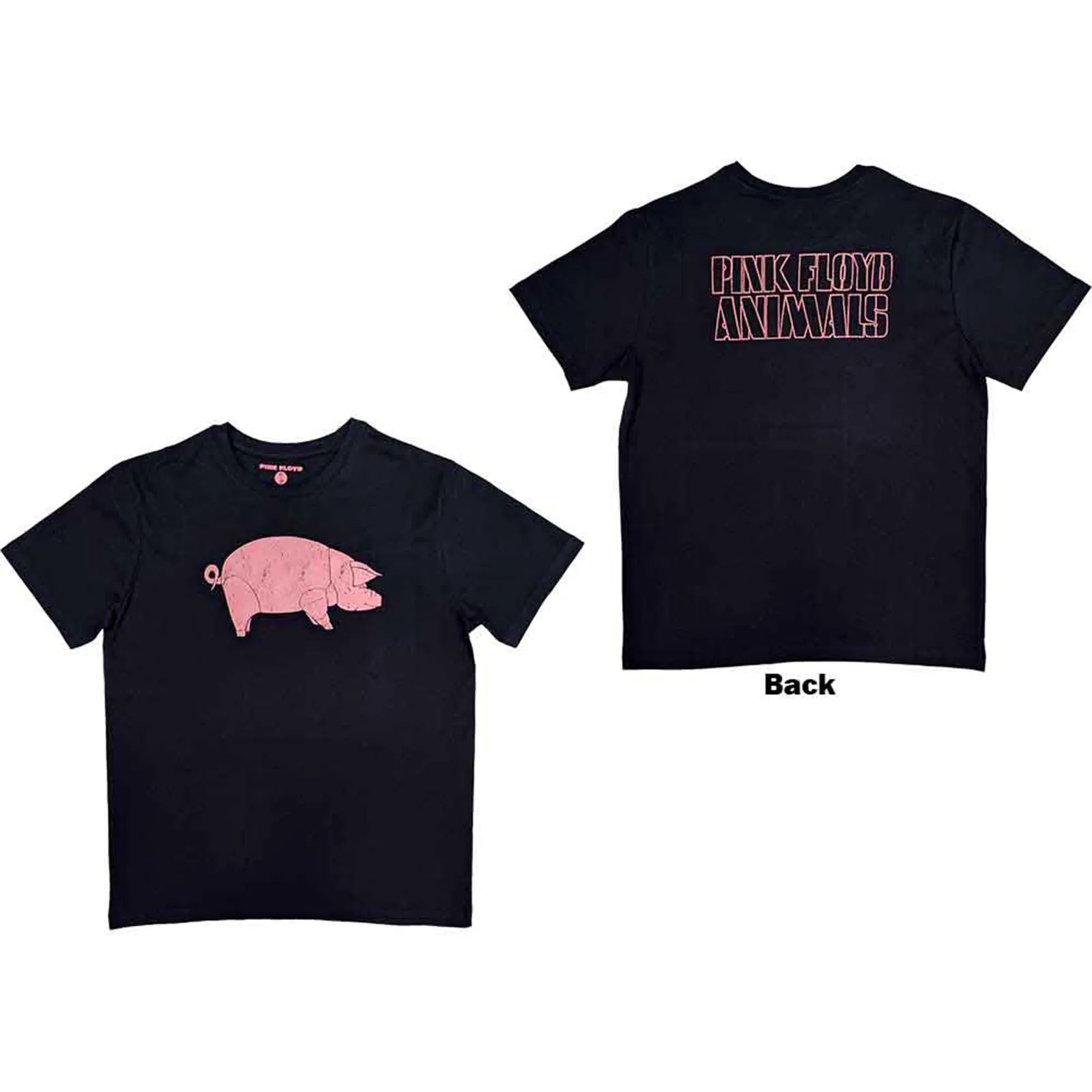 PINK FLOYD - AWBDG - T-Shirt Blue (Back Print) sold by Spiral Direct