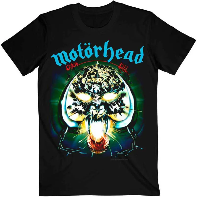 MOTORHEAD - OVERKILL - T-Shirt Black sold by Spiral Direct