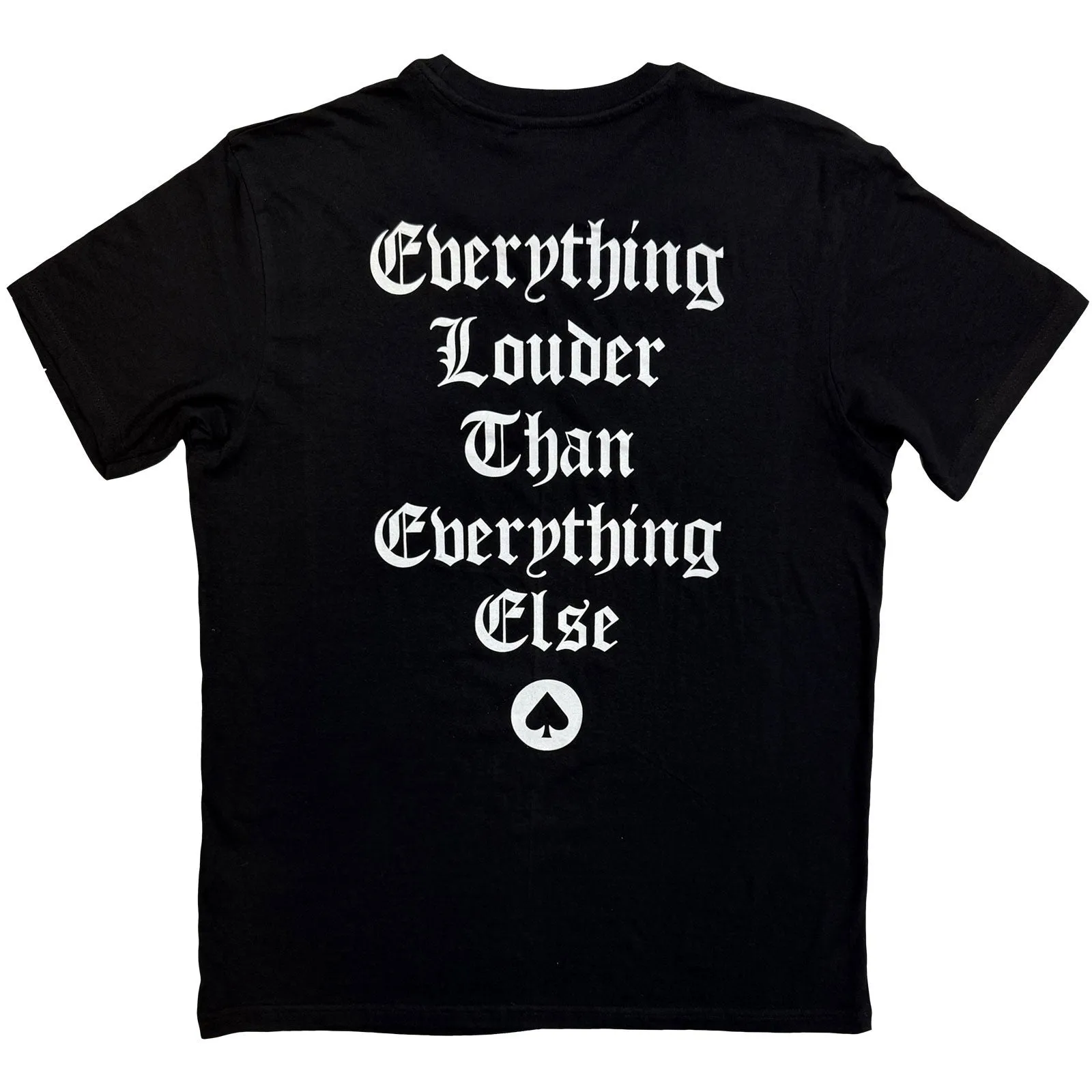 MOTORHEAD - ENGLAND - T-Shirt Black (Back Print) sold by Spiral Direct product image thumbnail 2