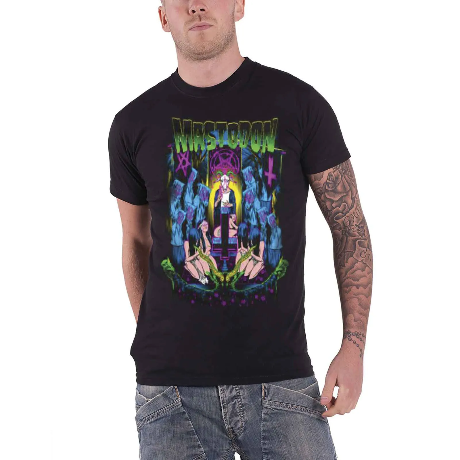 MASTODON - UNHOLY CEREMONY - T-Shirt Black sold by Spiral Direct product image thumbnail 2