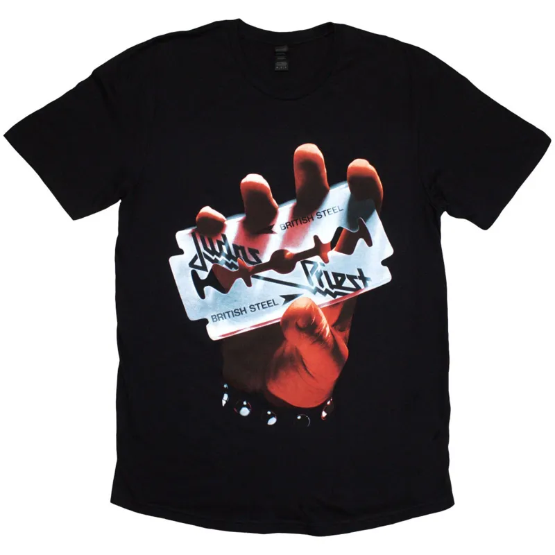 JUDAS PRIEST - BRITISH STEEL - T-Shirt Black sold by Spiral Direct