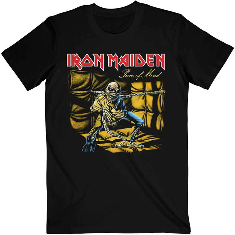 IRON MAIDEN - PIECE OF MIND - T-Shirt Black sold by Spiral Direct