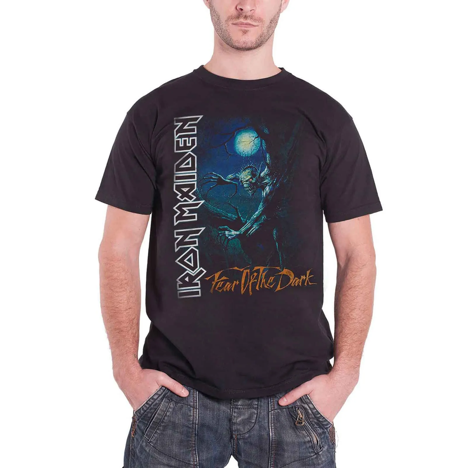 IRON MAIDEN - FEAR OF THE DARK TREE SPRITE - T-Shirt Black sold by Spiral Direct product image thumbnail 2