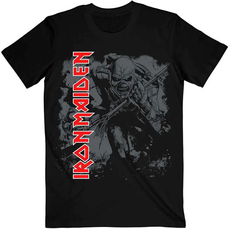 IRON MAIDEN - HI-CONTRAST TROOPER - T-Shirt Black sold by Spiral Direct